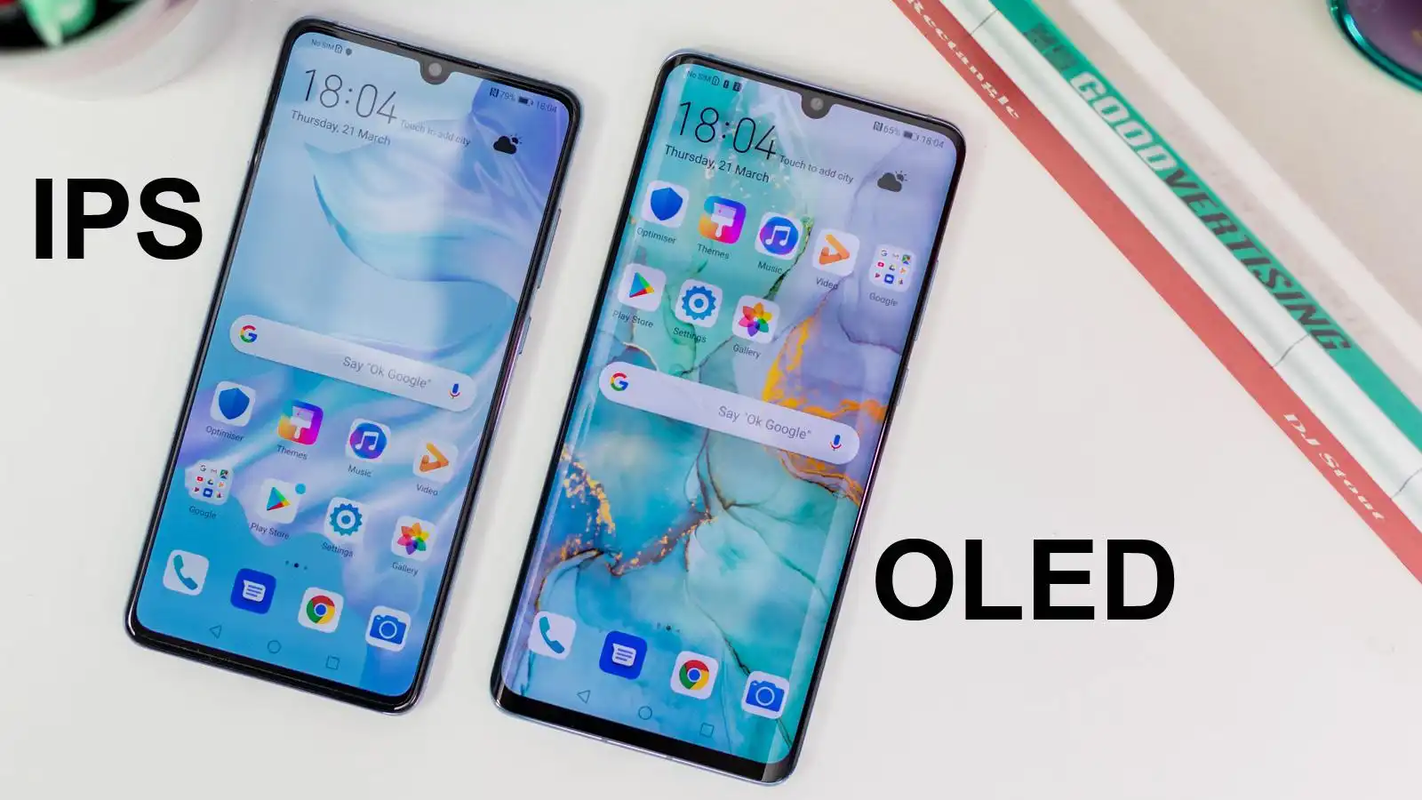AMOLED vs IPS: порівняння двох технологій дисплеїв